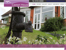 Tablet Screenshot of caxton-house.com